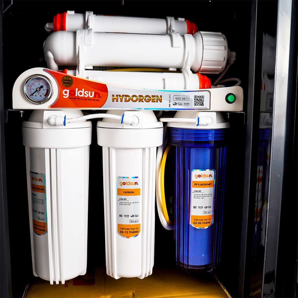 Máy lọc nước 7 lõi RO Goldsun FA1202(G) - Hàng chính hãng