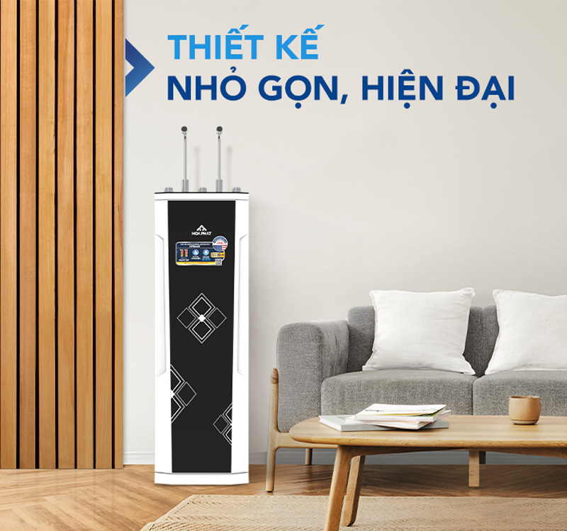 Máy lọc nước RO nóng nguội lạnh Hòa Phát HPN668 - Hàng chính hãng