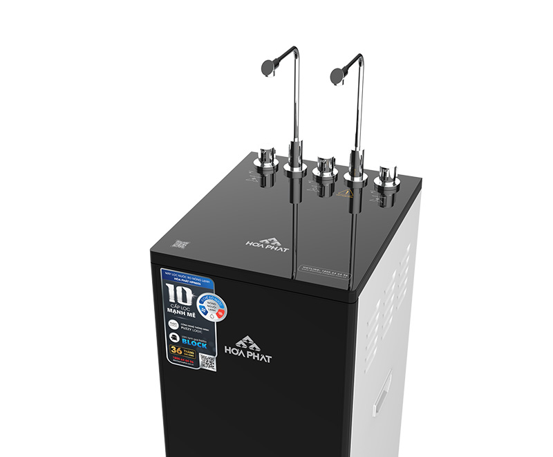 Máy lọc nước RO nóng nguội lạnh Hòa Phát HPN656 - Hàng chính hãng