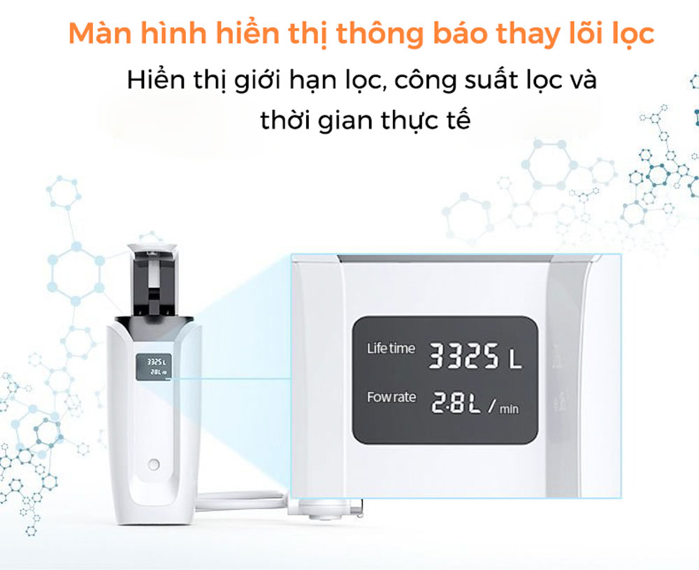 Máy lọc nước ion kiềm Dreamer DHA-WPA160W - Hàng chính hãng
