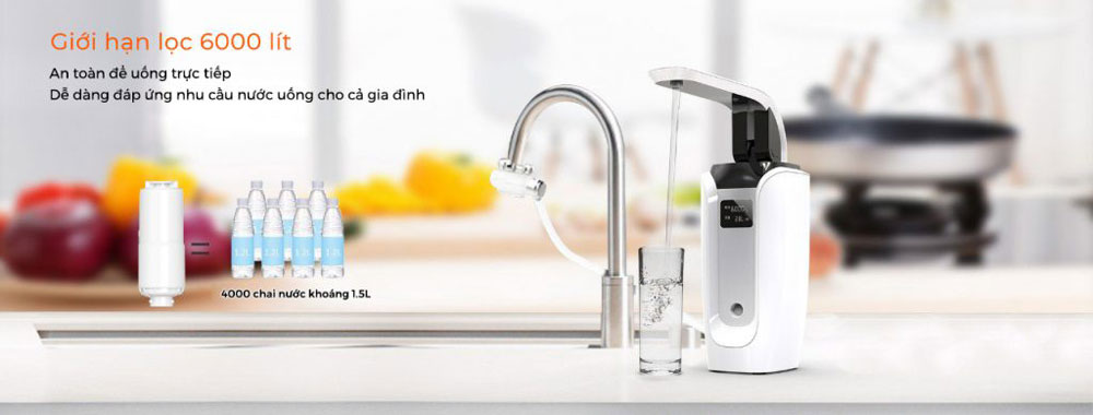 Máy lọc nước ion kiềm Dreamer DHA-WPA160W - Hàng chính hãng