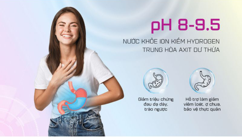 Máy lọc nước ion kiềm Mutosi MP-T666 - Hàng chính hãng