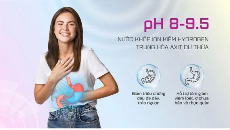 Máy lọc nước ion kiềm Hydrogen Mutosi MP-T888 - Hàng chính hãng
