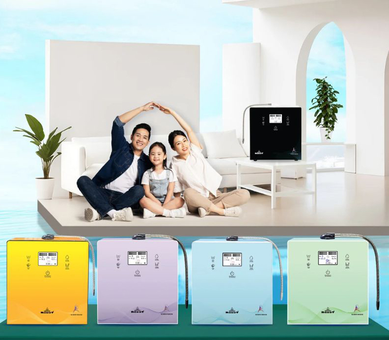 Máy lọc nước điện giải ion kiềm Robot IonPrince 37 - Hàng chính hãng