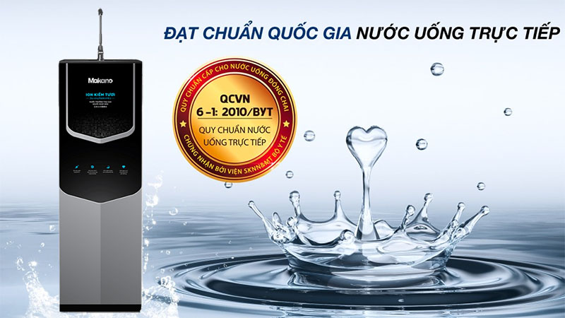 Máy lọc nước ion kiềm tươi Makano MN169 - Hàng chính hãng