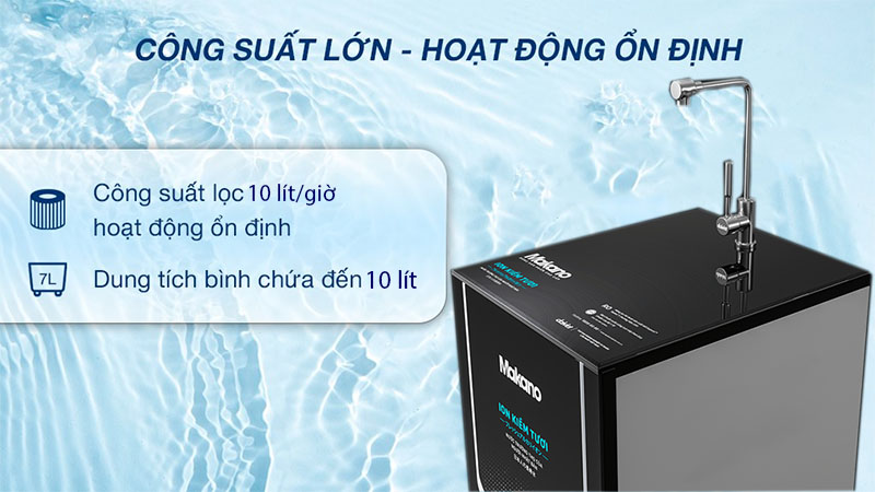 Máy lọc nước ion kiềm tươi Makano MN169 - Hàng chính hãng
