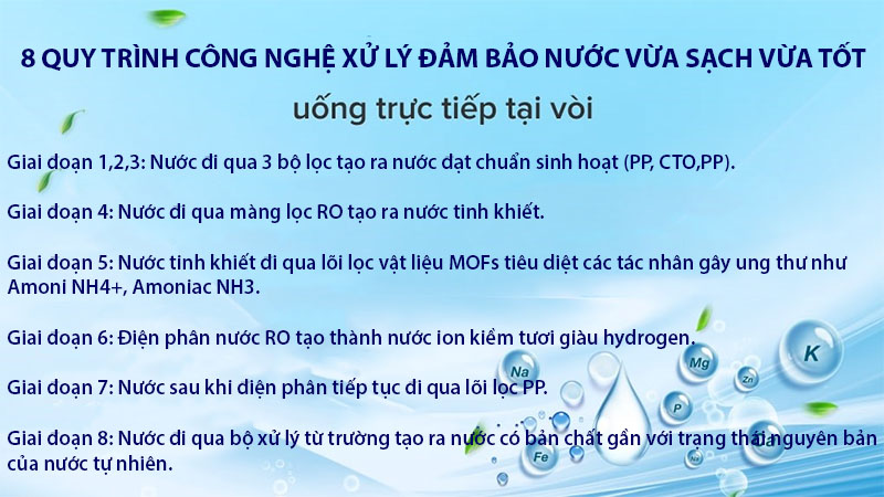 Máy lọc nước ion kiềm tươi Makano MN169 - Hàng chính hãng