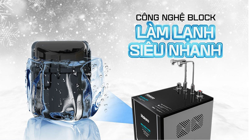 Máy lọc nước ion kiềm tươi nóng lạnh nguội Makano MN369 - Hàng chính hãng