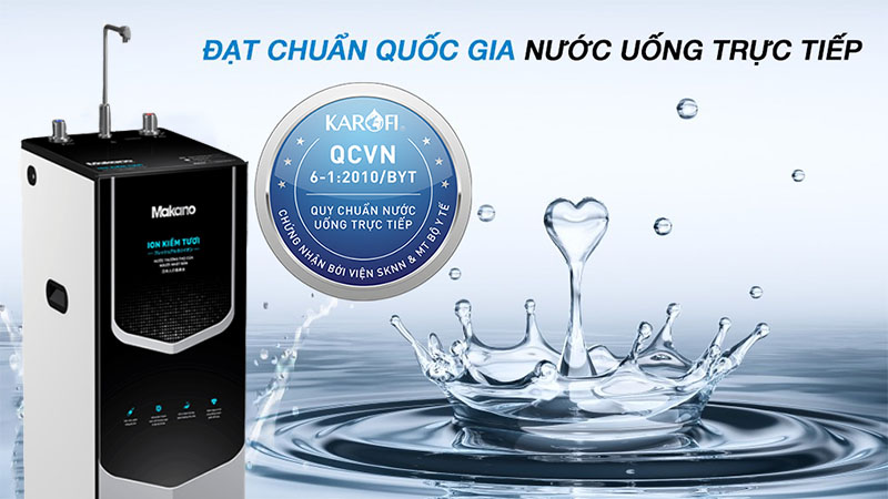 Máy lọc nước ion kiềm tươi nóng nguội Makano MN269 - Hàng chính hãng