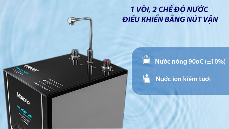 Máy lọc nước ion kiềm tươi nóng nguội Makano MN269 - Hàng chính hãng