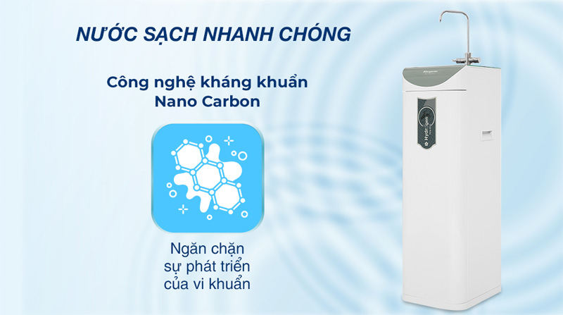 Máy lọc nước RO Hydrogen Kangaroo KG100HD2 - Hàng chính hãng