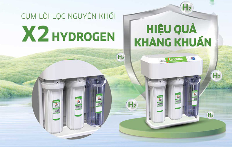 Máy lọc nước Kangaroo Hydrogen KGHP10K2 - Hàng chính hãng