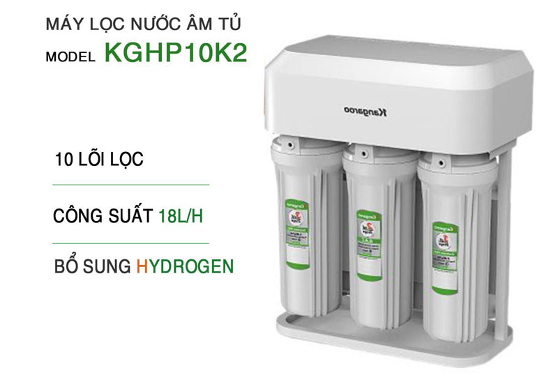 Máy lọc nước Kangaroo Hydrogen KGHP10K2 - Hàng chính hãng