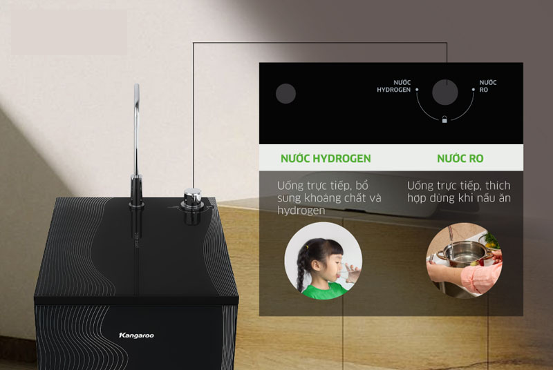 Máy lọc nước Kangaroo Hydrogen KG100HC3 - Hàng chính hãng