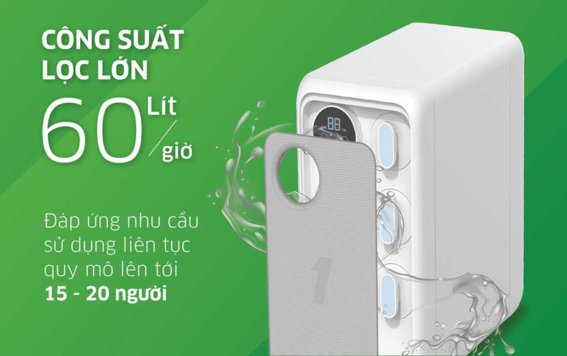 Máy lọc nước Kangaroo Hydrogen KG400HU - Hàng chính hãng