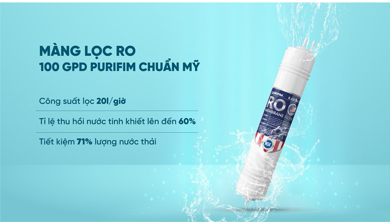 Máy lọc nước Karofi KAQ-D36S - Hàng chính hãng
