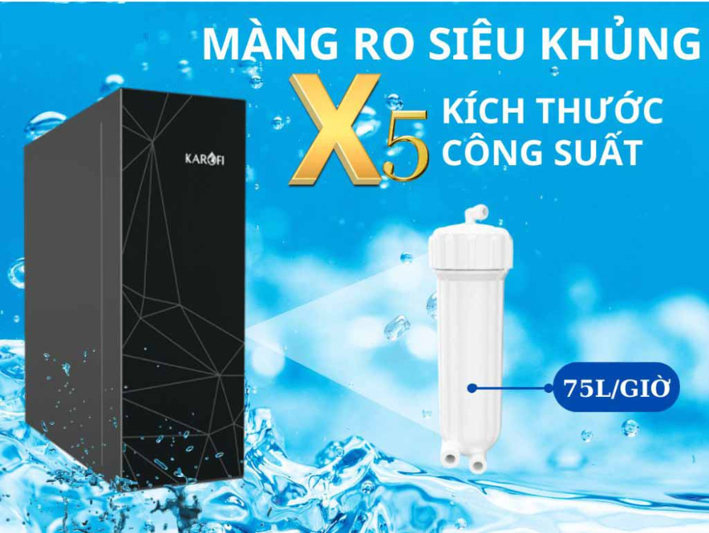 Máy lọc nước Karofi KAQ-U99 - Hàng chính hãng