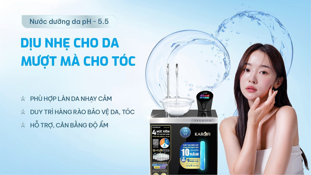 Máy lọc nước Karofi SA9 PREMIUM - Hàng chính hãng