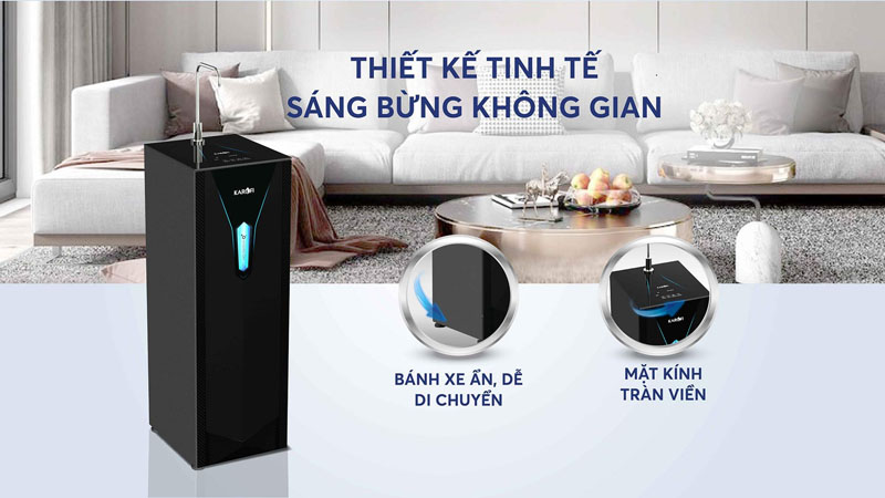 Máy lọc nước ion kiềm Karofi KAE-S65 - Hàng chính hãng