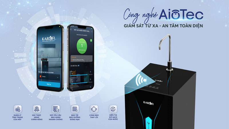 Máy lọc nước ion kiềm Karofi KAE-S65 - Hàng chính hãng