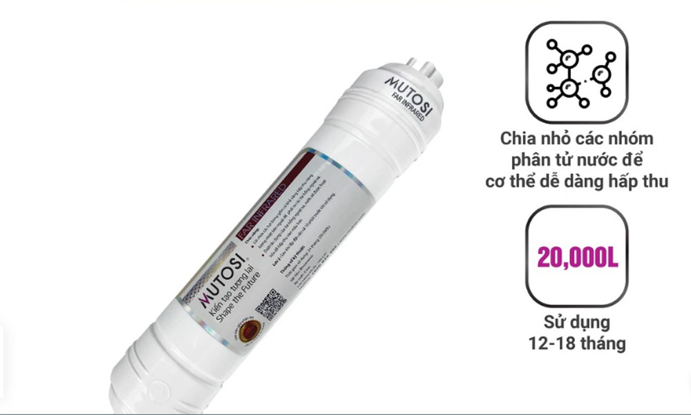 Máy lọc nước lợ 8 lõi Mutosi MP-BW83 - Hàng chính hãng