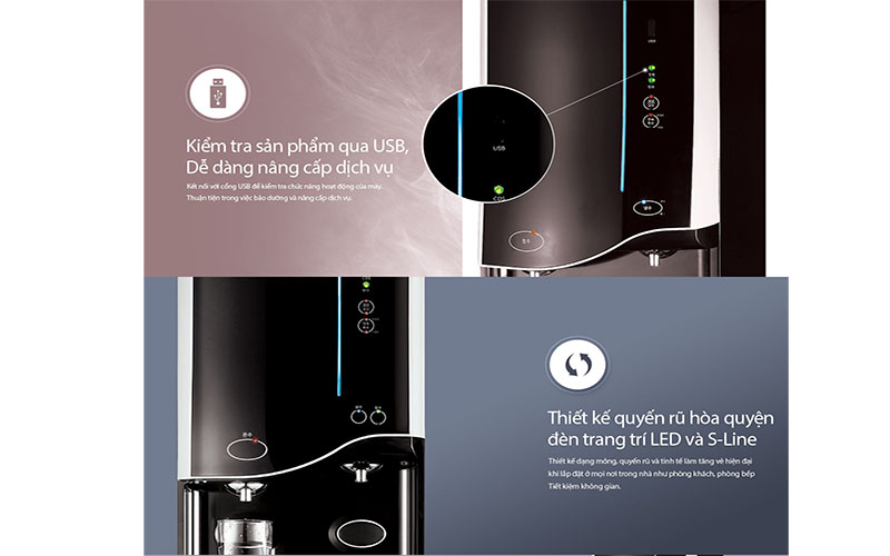 Máy lọc nước nóng lạnh ChungHo Iguassu 500 CHP-3720S - Hàng chính hãng