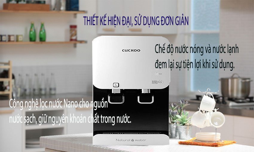 Máy lọc nước nóng lạnh Cuckoo CP-FN601HW - Hàng chính hãng