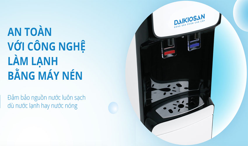 Công nghệ làm lạnh của Máy lọc nước nóng lạnh Daikiosan DSW-40507C