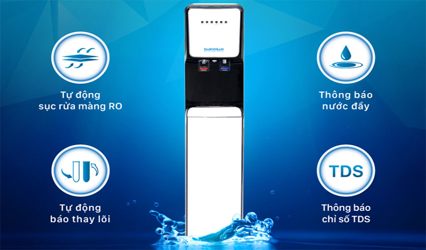 Máy lọc nước nóng lạnh Daikiosan DSW-40509C