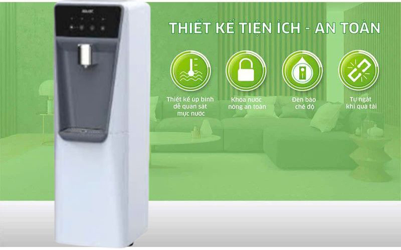 Máy lọc nước nóng lạnh Fujhome WP9201C - Hàng chính hãng