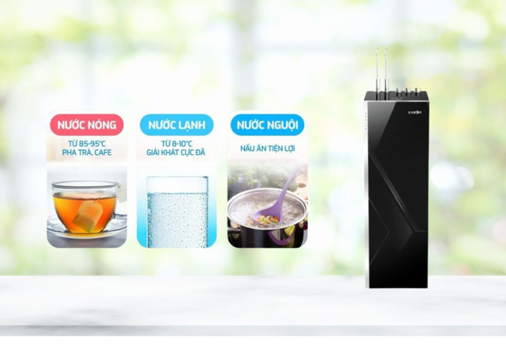 Máy lọc nước nóng lạnh Karofi KAD-M85 - Hàng chính hãng