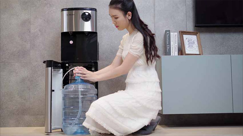 Máy lọc nước nóng lạnh Malloca MWD-1834B - Hàng chính hãng