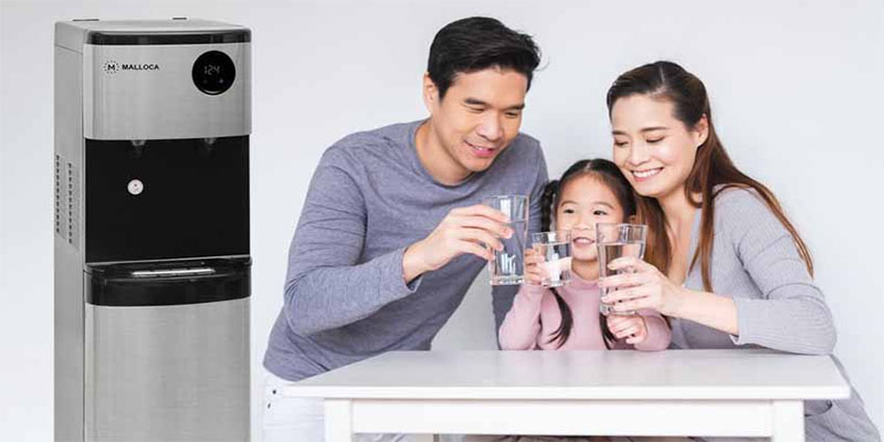 Máy lọc nước nóng lạnh Malloca MWD-1834B - Hàng chính hãng