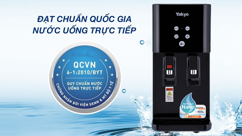 Máy lọc nước nóng lạnh Nano Yakyo TP-219AK - Hàng chính hãng