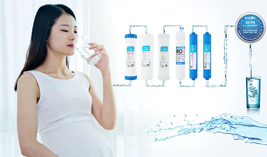 Máy lọc nước nóng lạnh RO Karofi HCV200RO - Hàng chính hãng