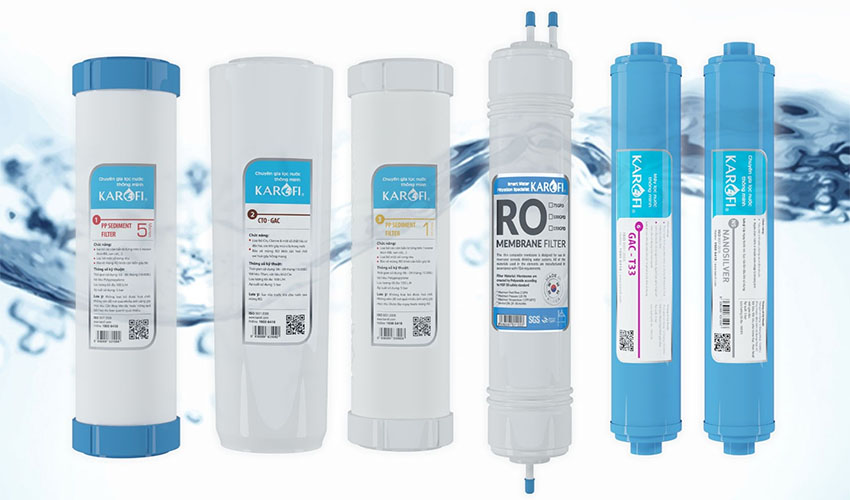 Máy lọc nước nóng lạnh RO Karofi HCV362 - Hàng chính hãng