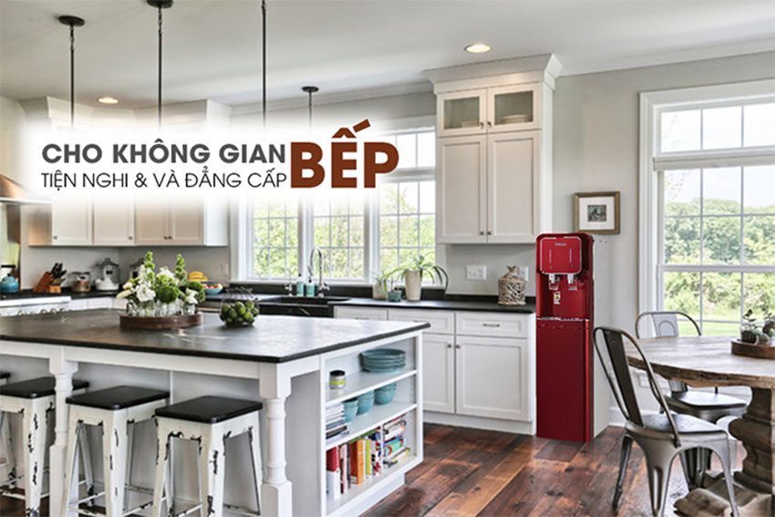 Máy lọc nước nóng lạnh RO Yakio TP-816Y với thiết kế sang trọng