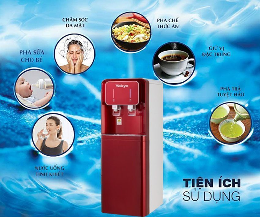 Chức năng của máy lọc nước nóng lạnh RO Yakio TP-816Y