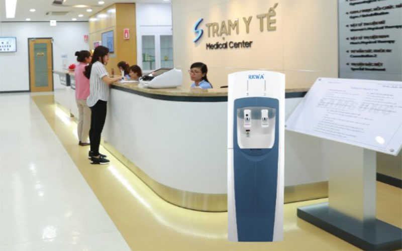 Máy lọc nước nóng lạnh Rewa RW-NA-340 - Hàng chính hãng