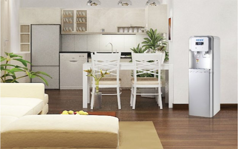 Máy lọc nước nóng lạnh Rewa RW-RO.NA-816S ( Đỏ, Bạc ) - Hàng chính hãng