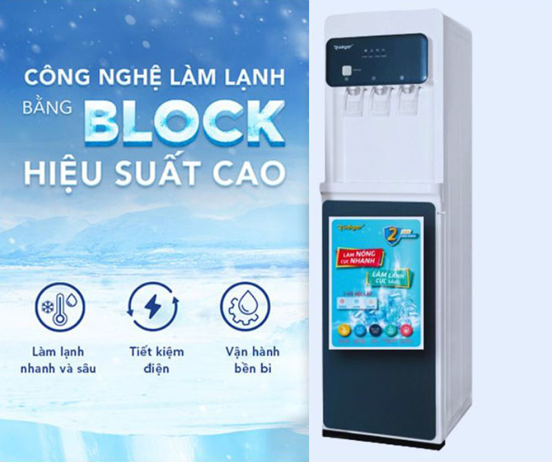 Cây nóng lạnh Rudiger RDG-WD206 - Hàng chính hãng