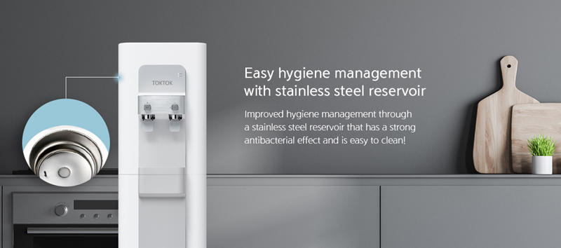 Máy lọc nước nóng lạnh Toktok Care CHP 371R - Hàng chính hãng