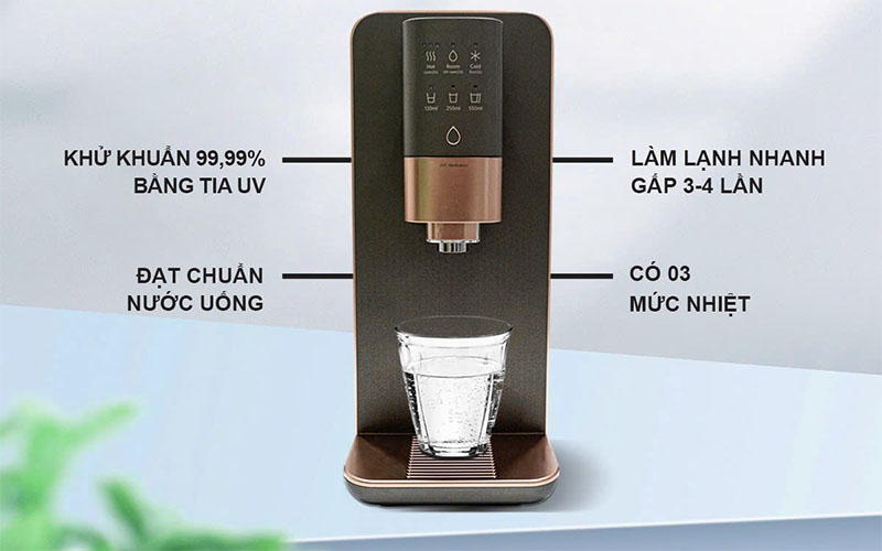 Máy lọc nước nóng lạnh Wells TRUE TANKLESS UV+ - Hàng chính hãng