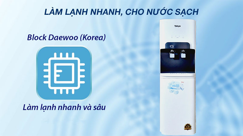 Máy lọc nước nóng lạnh Yakyo TP-668-Nano - Hàng chính hãng
