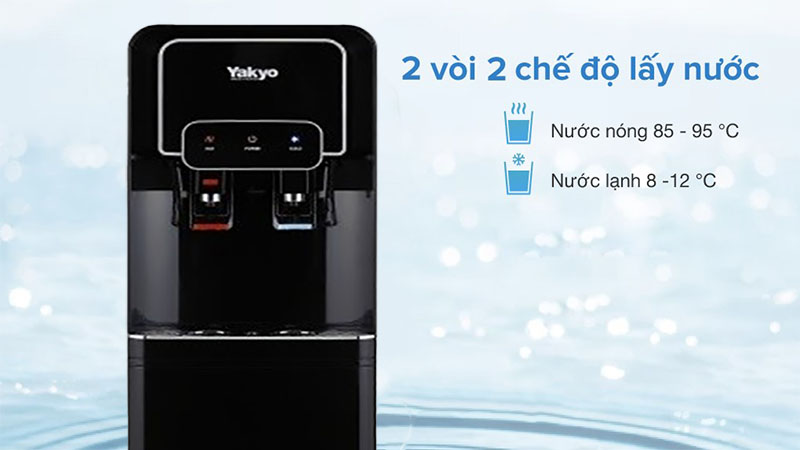 Máy lọc nước nóng lạnh Yakyo TP-821Y RO - Hàng chính hãng