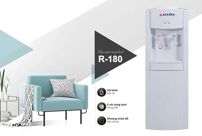Máy lọc nước nóng lạnh Alaska R-180 - Hàng chính hãng