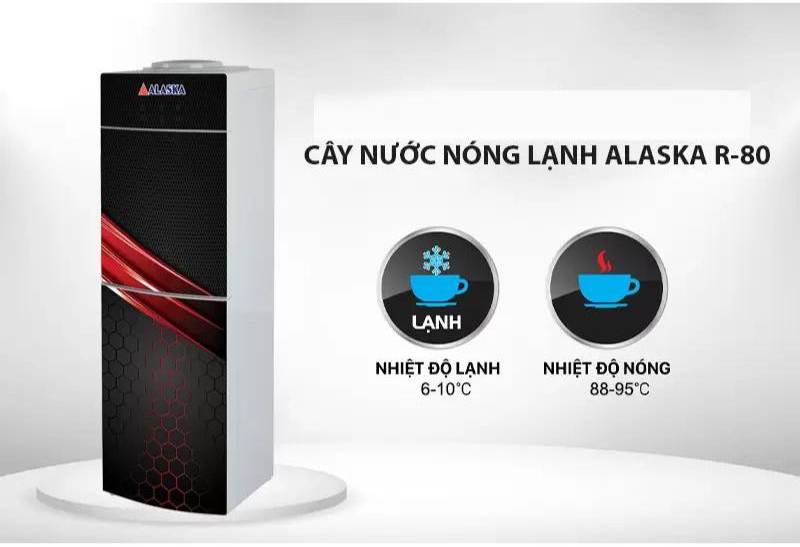 Máy nước nóng lạnh Alaska R-80C(NEW) - Hàng chính hãng