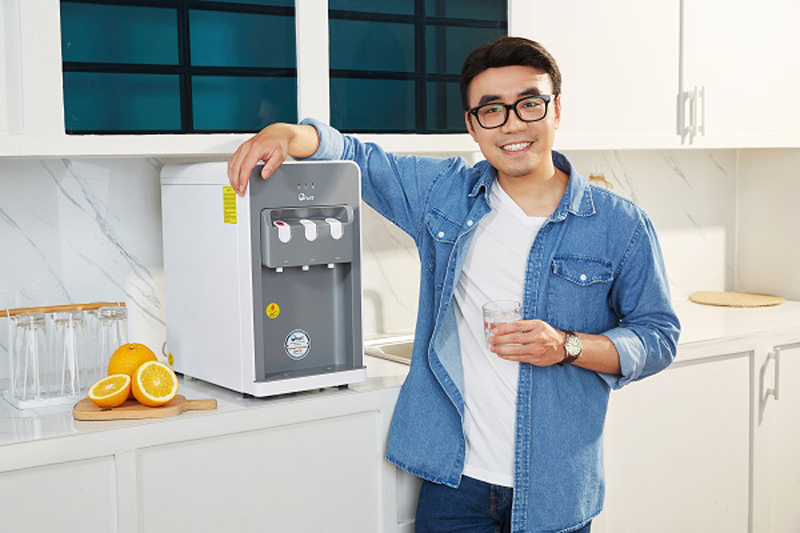Máy lọc nước nóng lạnh để bàn FujiE WPD508C - Hàng chính hãng