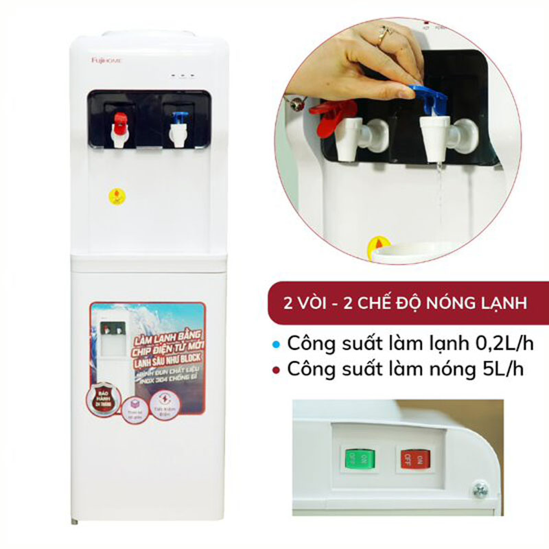 Cây nước nóng lạnh Fujihome WD5320E - Hàng chính hãng