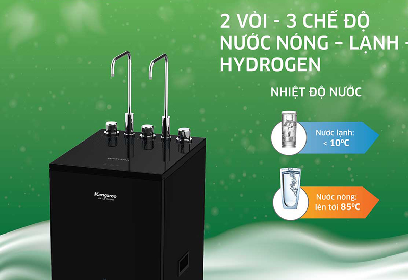 Máy lọc nước nóng lạnh Kangaroo KG10A15 - Hàng chính hãng
